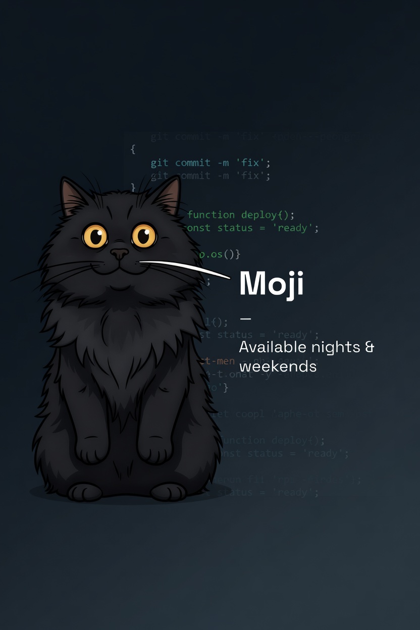 Moji — Available nights & weekends